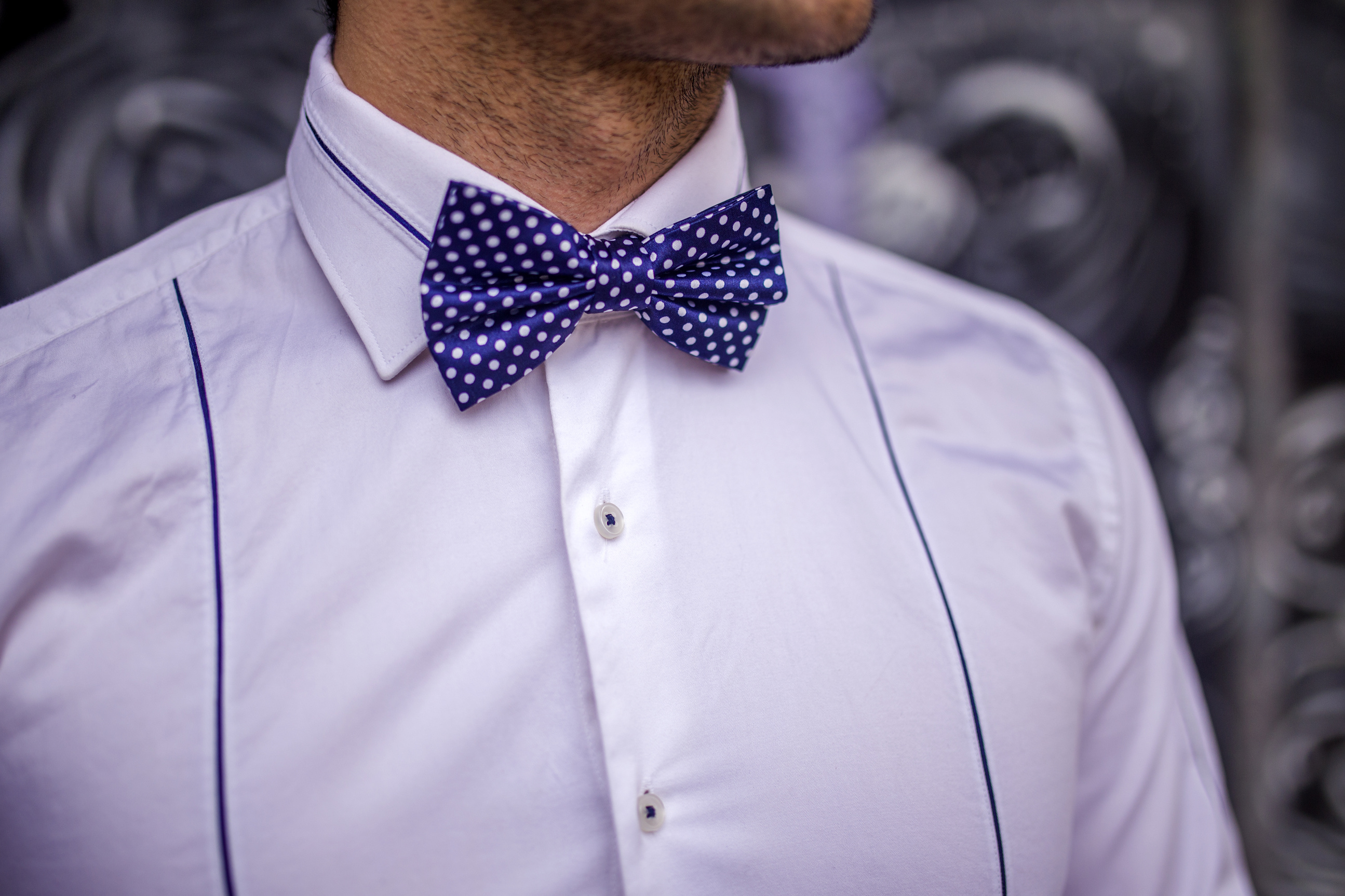 Man Wearing Bowtie